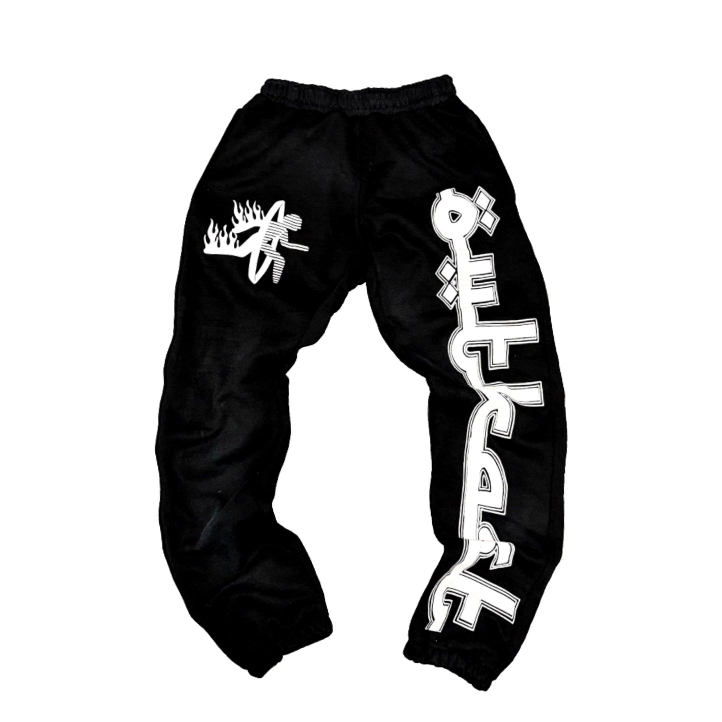 BLACK FREESTANDING SET