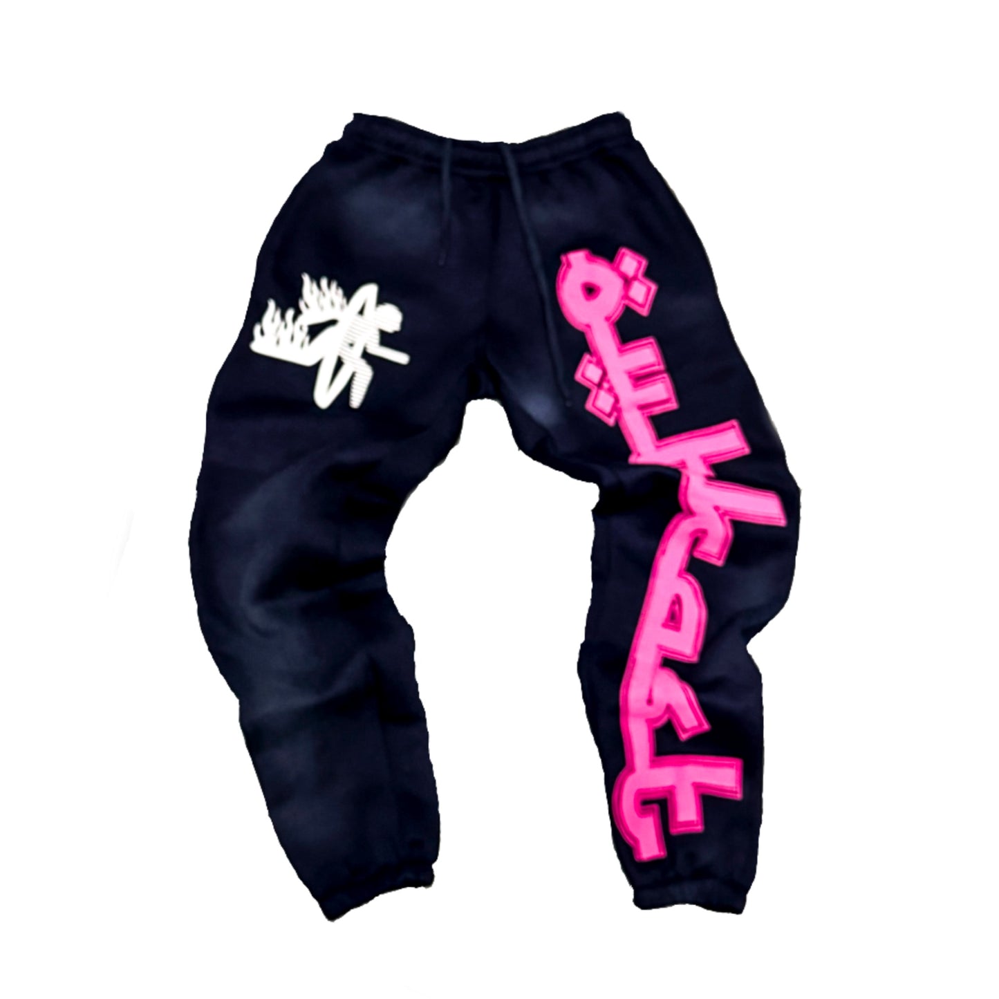 NAVY & PINK FREESTANDING SET